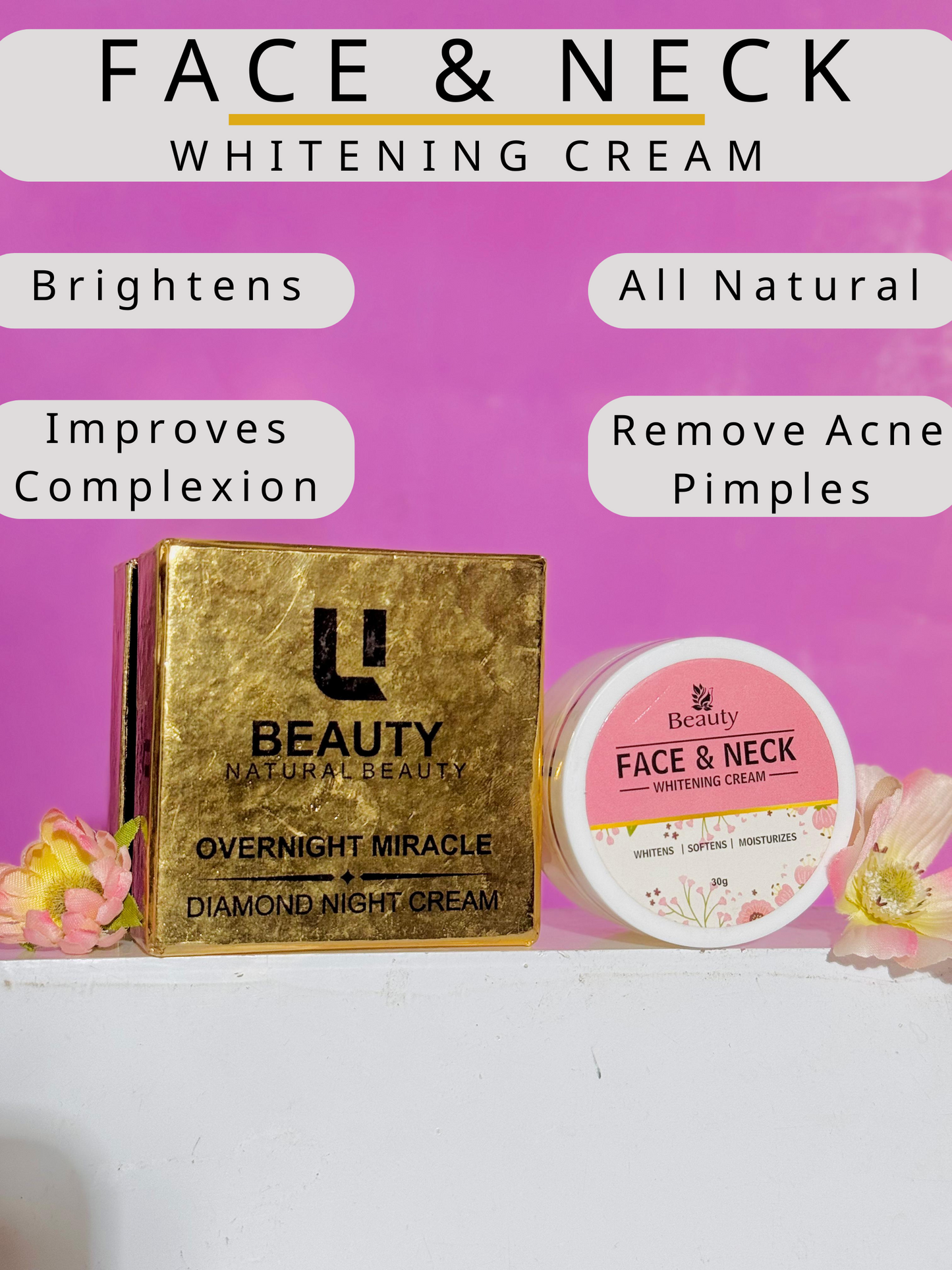 FACE NECK WHITENING CREAM