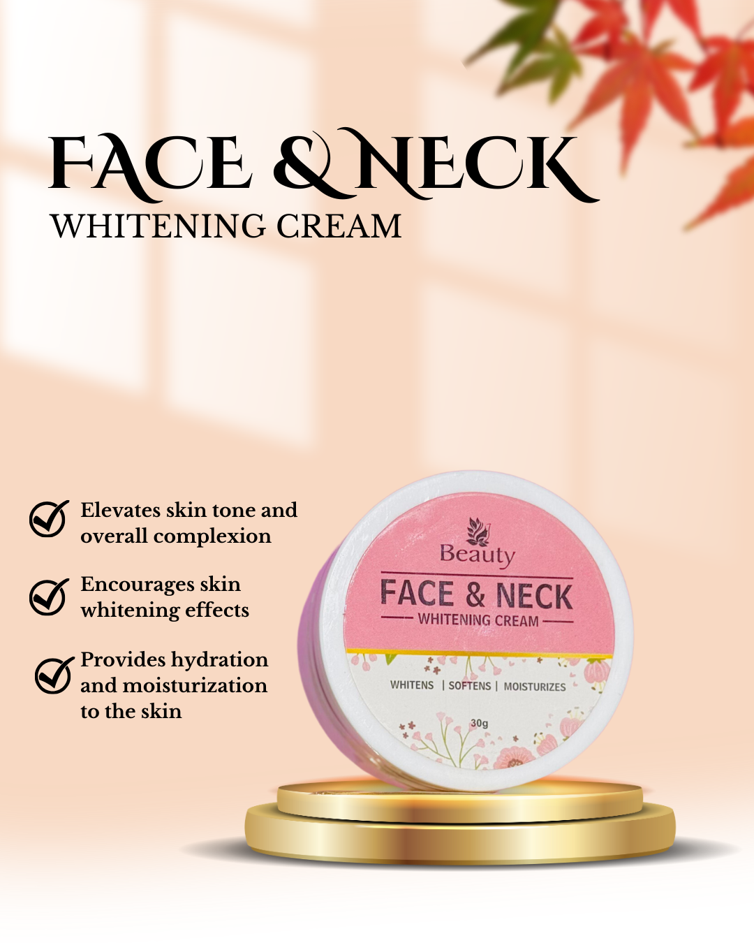FACE NECK WHITENING CREAM