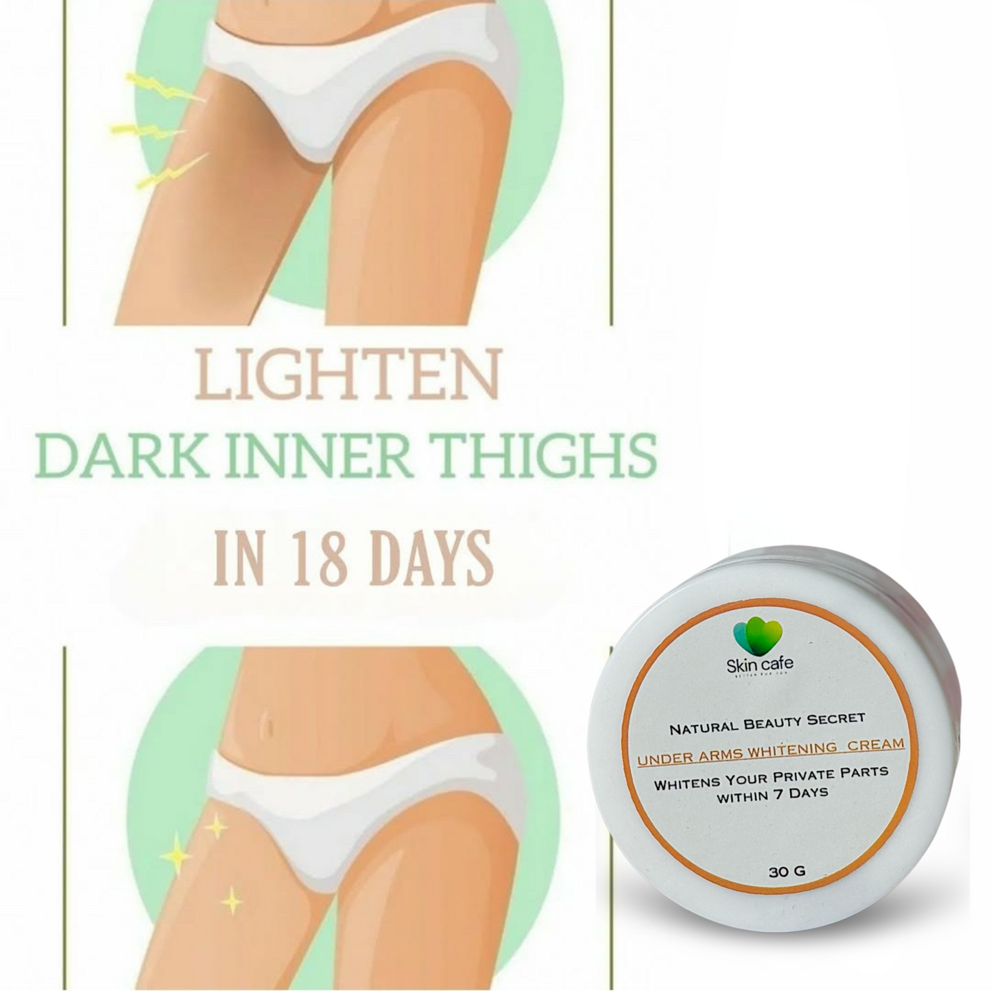 UNDER ARM CREAM ( PRIVATE BODY PARTS CREAM )