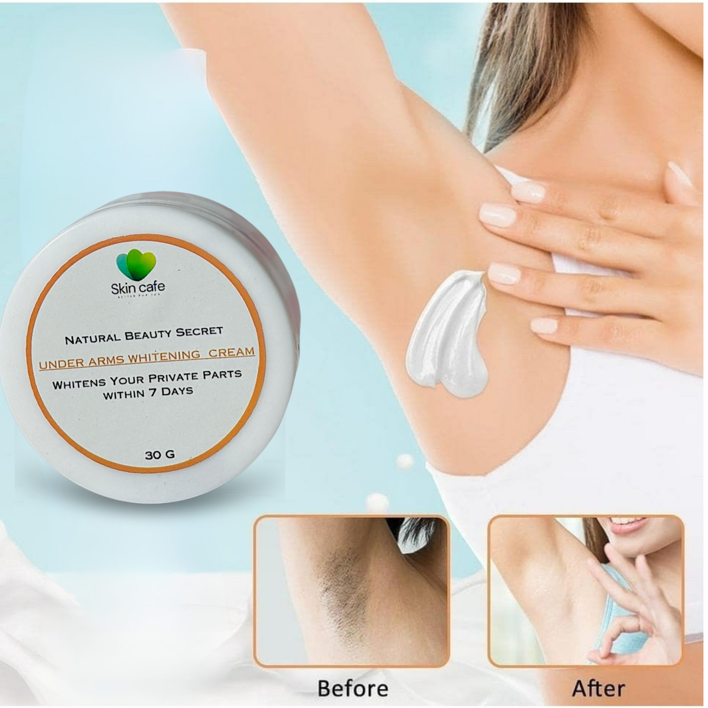 UNDER ARM CREAM ( PRIVATE BODY PARTS CREAM )