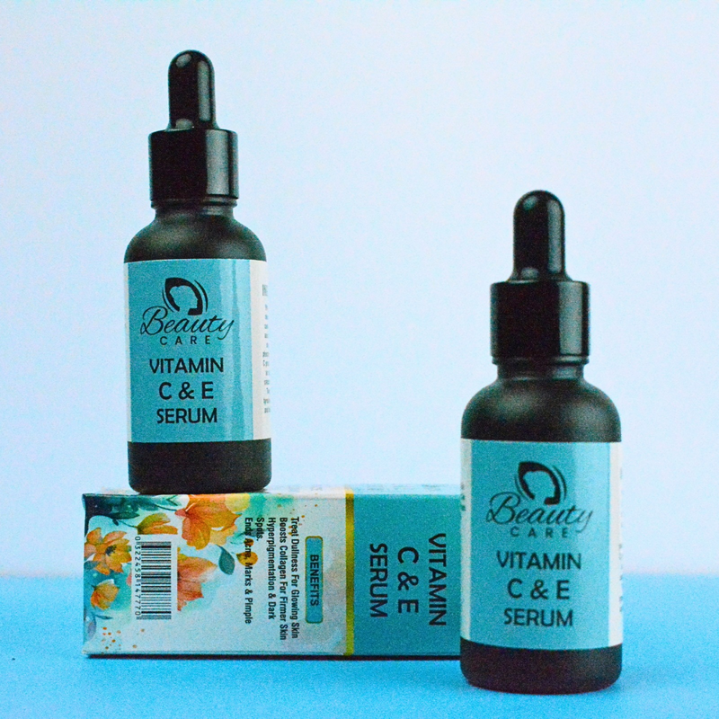 ANTI ACNE & GLOWING SERUM VITAMIN C + E