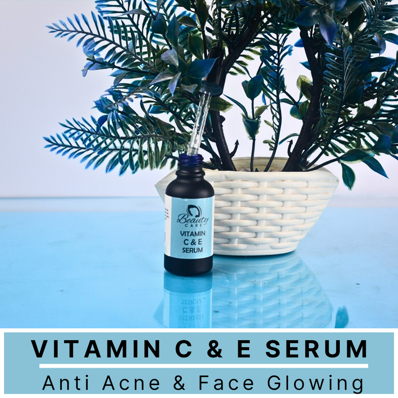 ANTI ACNE & GLOWING SERUM VITAMIN C + E